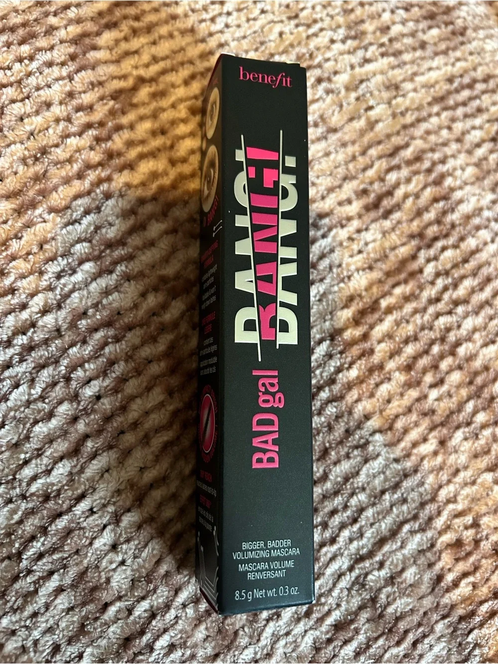 Benefit BADgal BANG! Volumizing Mascara — Black with Pink Accents